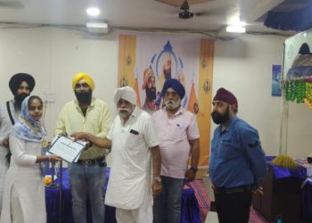 गुरुद्वारा गुरु सिंह सभा भाटापारा के द्वारा गुरुमत कैंप का आयोजन