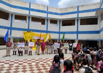 डी ए वी मुख्यमंत्री पब्लिक स्कूल जांता में हर्षोल्लास के साथ मनाया गया गुरु पूर्णिमा